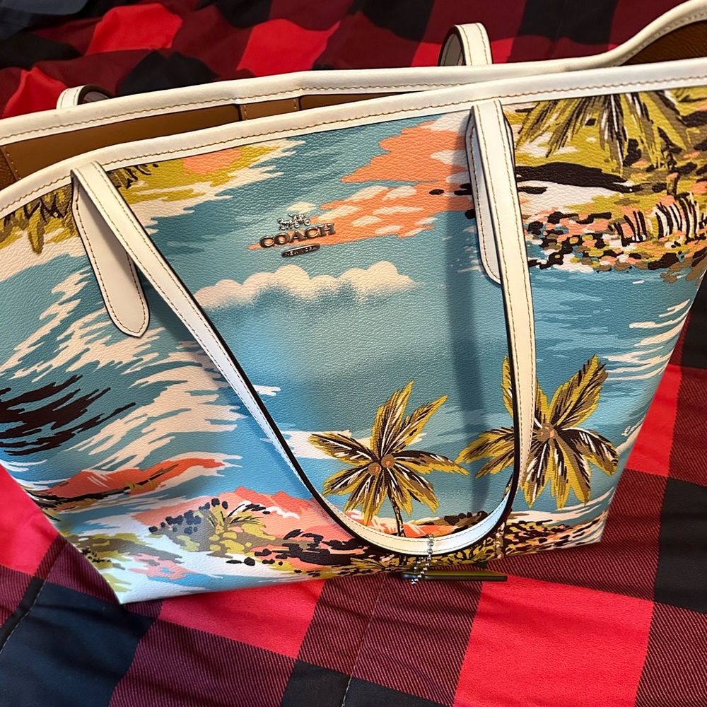 Practically New Coach bag from their Beach Line